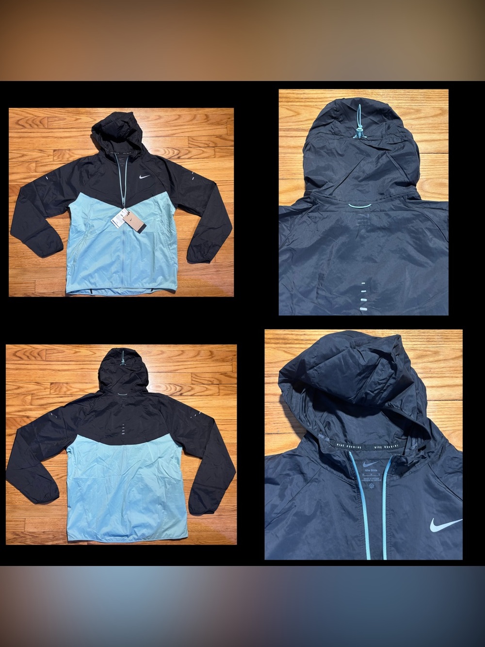 Nike Stride Windrunner Jacket Repel/UV 40+ Men’s Size Medium NEW!!